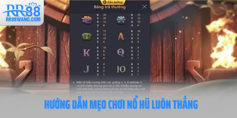Hướng dẫn mẹo chơi nổ hũ luôn thắng